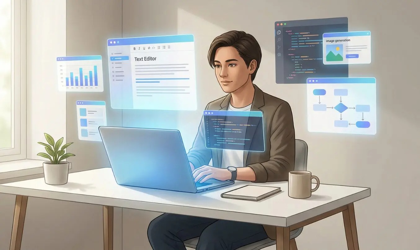 Best AI Coding Tools in 2026 comparison featuring GitHub Copilot, Cursor AI, ChatGPT, Claude, Google Gemini, Codeium, Amazon Q Developer, Tabnine, Replit, and Windsurf for software development, programming, debugging, code generation, web development, Python, JavaScript, and AI-assisted coding.