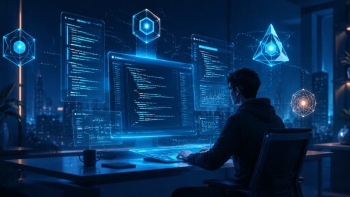 Best AI Coding Assistants in 2026 comparison featuring GitHub Copilot, Cursor, Claude Code, OpenAI Codex, Amazon Q Developer, Codeium, Tabnine, Replit, Bolt.new, and Windsurf for AI-powered software development, code generation, debugging, programming productivity, and modern developer workflows.