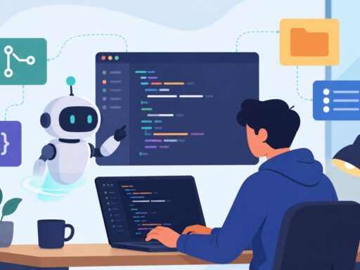 Best AI coding assistants in 2026 featuring GitHub Copilot, Cursor, Claude Code, Google Gemini Code Assist, Amazon Q Developer, Codeium, Tabnine, Replit, Windsurf, and Bolt.new for AI code generation, code completion, debugging, software development, IDE integration, programming productivity, cloud development, and AI-powered coding workflows.