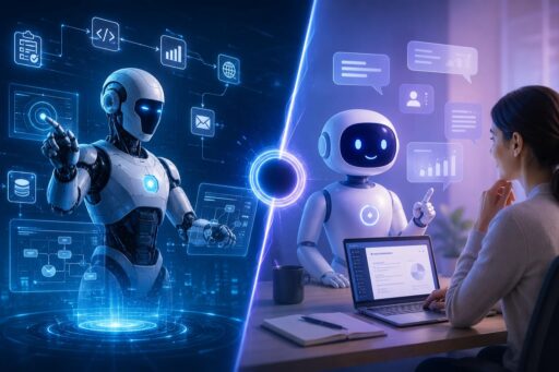 Best AI tools for business in 2026 featuring ChatGPT, Microsoft Copilot, Google Gemini, Claude AI, Notion AI, Zapier, HubSpot, Canva, Grammarly, and Fireflies.ai for productivity, automation, collaboration, marketing, sales, and business growth.