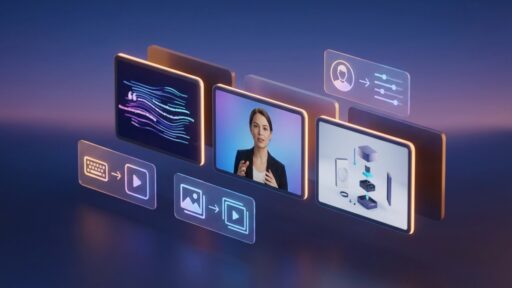 Best AI video generators in 2026 featuring Runway, Google Veo, OpenAI Sora, Pika, Luma AI Dream Machine, Synthesia, HeyGen, InVideo AI, Veed, and Kling AI for creating cinematic AI videos, marketing content, AI avatar videos, YouTube videos, and professional business productions.