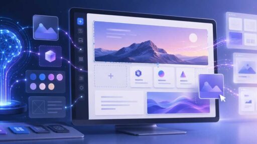 Best AI website builders in 2026 featuring Wix AI, Hostinger Horizons, Framer, Webflow, Squarespace, Durable, 10Web, ZipWP, Elementor AI, and Lovable for creating professional AI-powered websites, landing pages, online stores, portfolios, and business websites.