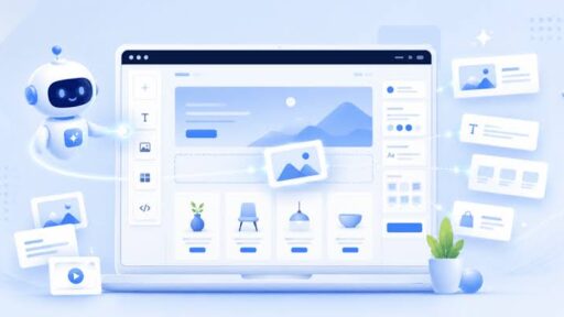Best AI website builders in 2026 featuring Wix AI, Hostinger AI Website Builder, Framer, Webflow, Squarespace, 10Web, Dorik, Durable, Jimdo, and ZipWP for AI website creation, web design, WordPress, ecommerce, SEO, no-code development, landing pages, business websites, portfolio websites, and AI-powered web building.